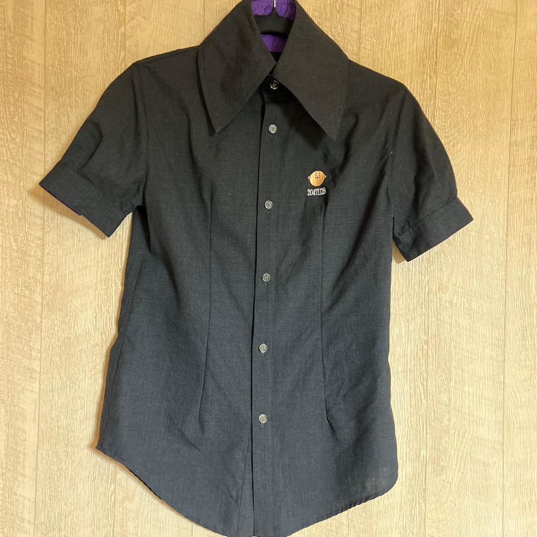 20471120 ヒョーマ君刺繍　半袖シャツ