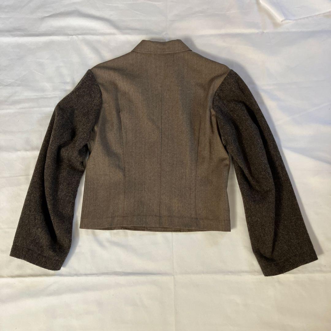 tricot COMME des GARÇONS M ブラウンジャケット