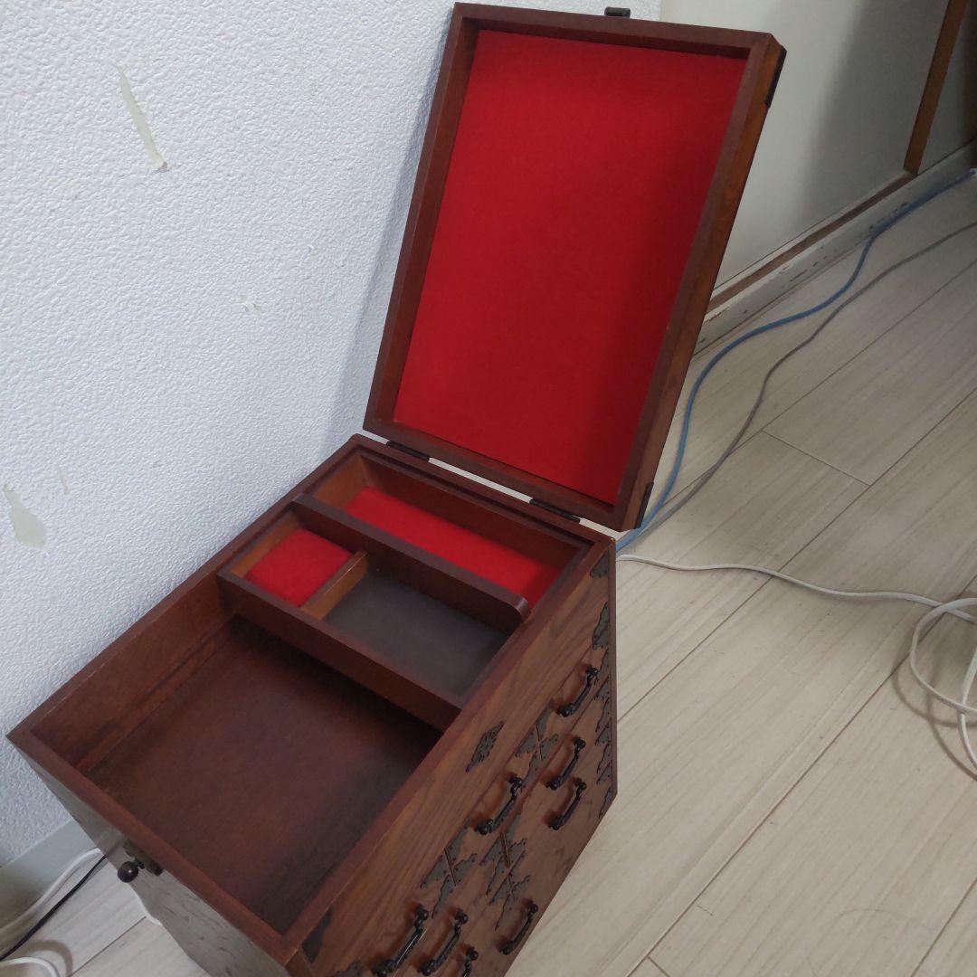 最終値下　アンティーク　チェスト　薬箪笥 　小箪笥 　薬箱　小物入れ　時代箪笥