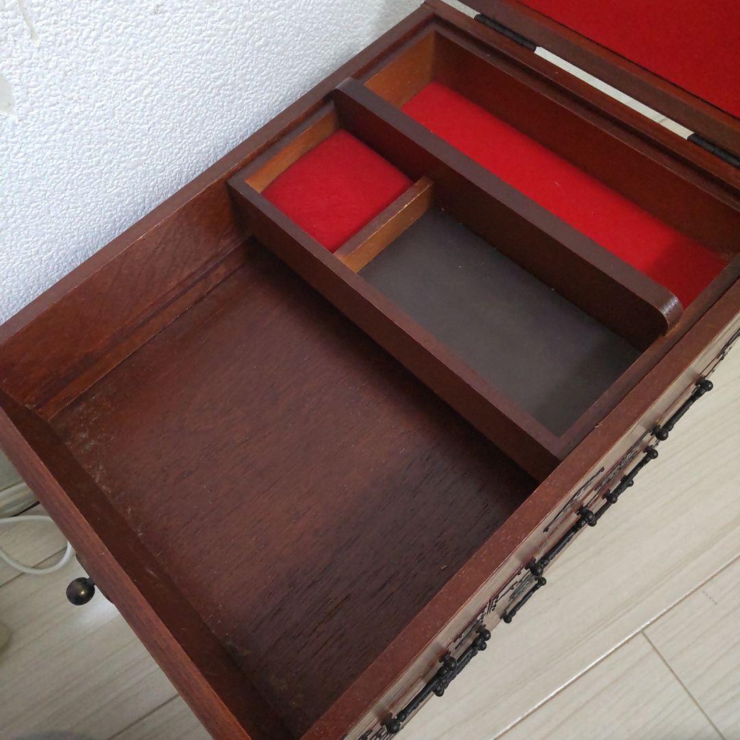 最終値下　アンティーク　チェスト　薬箪笥 　小箪笥 　薬箱　小物入れ　時代箪笥