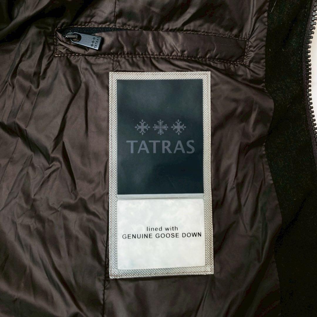 極美品✨️タトラス　ラビアナ　ダウンコート　ダークブラウン　サイズ01