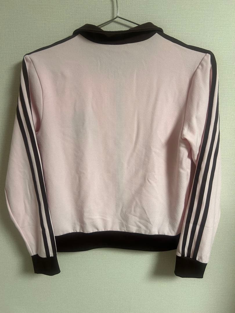 adidas ピンク ブラウン ジャージ