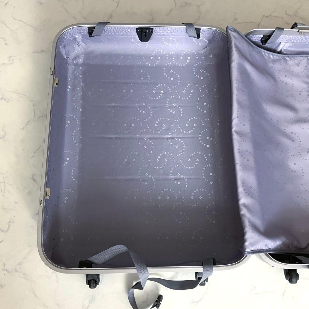 廃盤 サムソナイト シルエットMV 97ℓ スーツケース シルバー　大容量