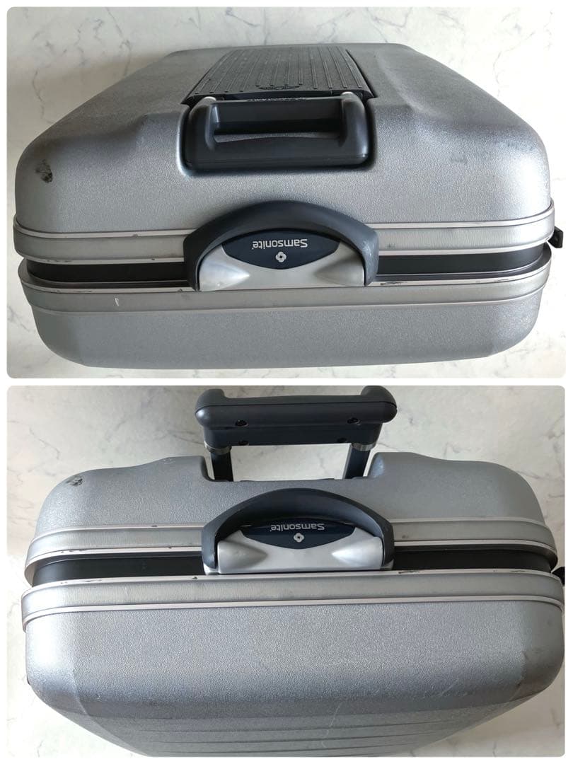 廃盤 サムソナイト シルエットMV 97ℓ スーツケース シルバー　大容量