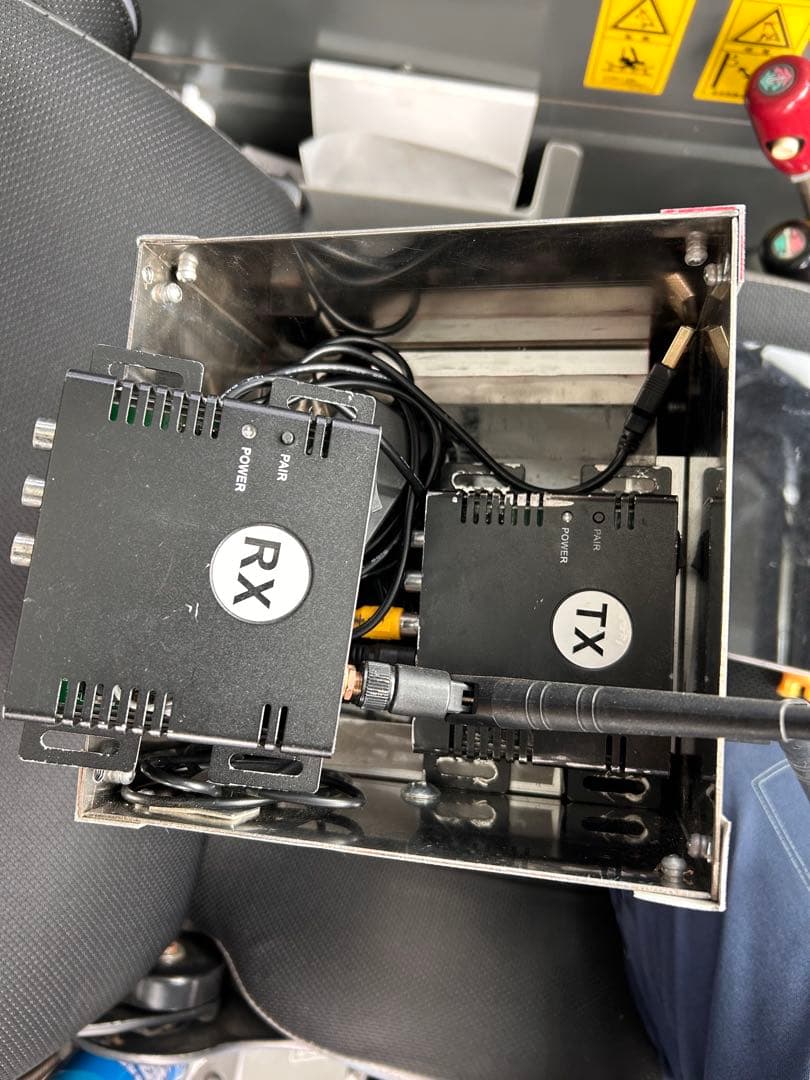 自作ラフタークレーン用吊荷監視カメラ