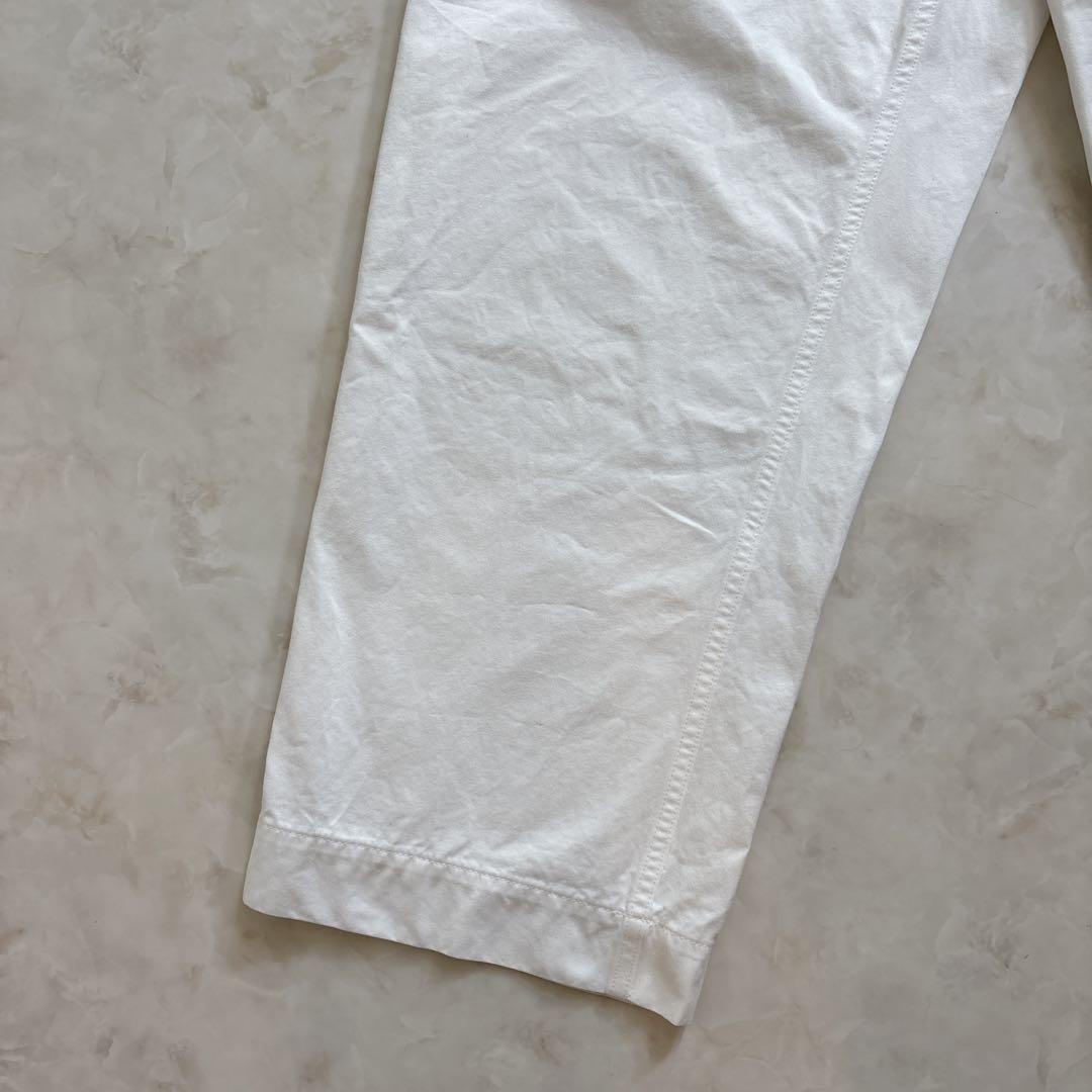 LOEFF コットンツイル 2タックパンツ