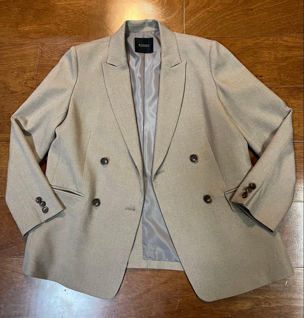 ROSSO 防シワライクツイード　ジャケット＆パンツ