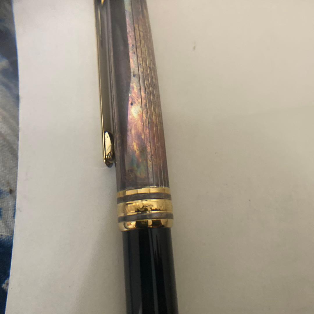 モンブラン　the art of writing 18k925silver万年筆