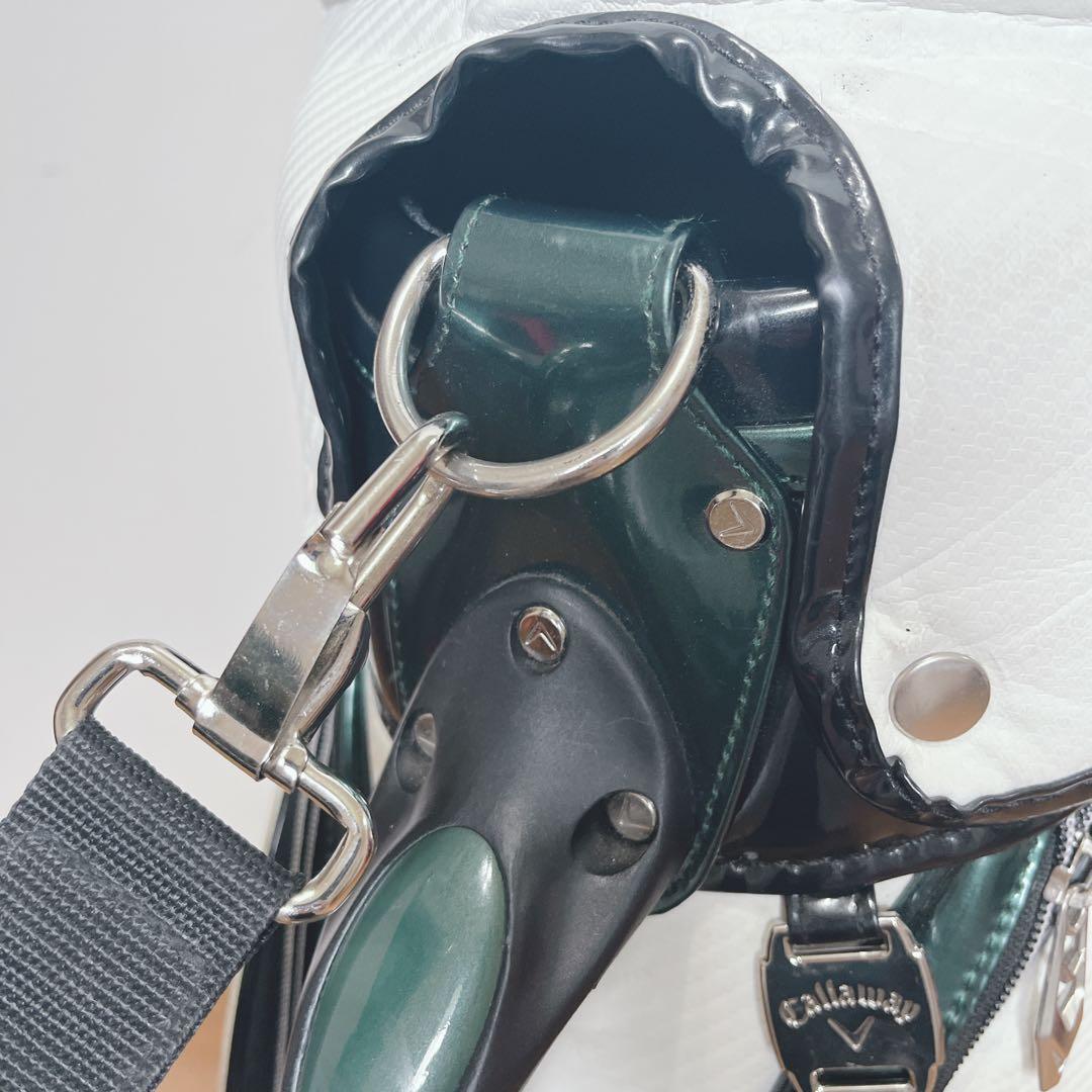 K195 Callaway SPORT キャディバッグ ホワイトグリーン