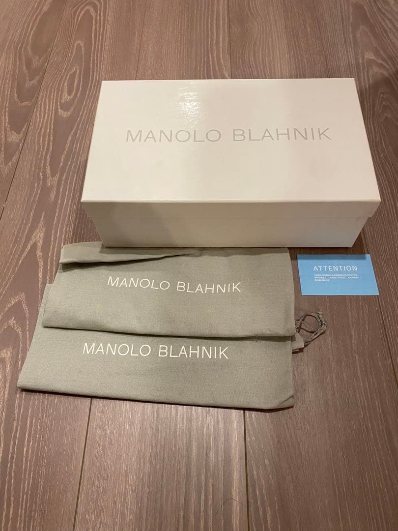 【期間限定お値下げ中】マノロブラニク　デニム　ハンギシ　36.5