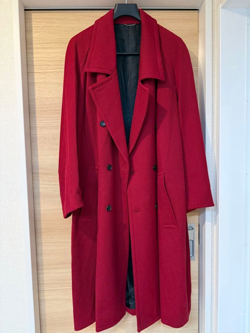 JOHN LAWRENCE SULLIVAN 赤 チェスターコート