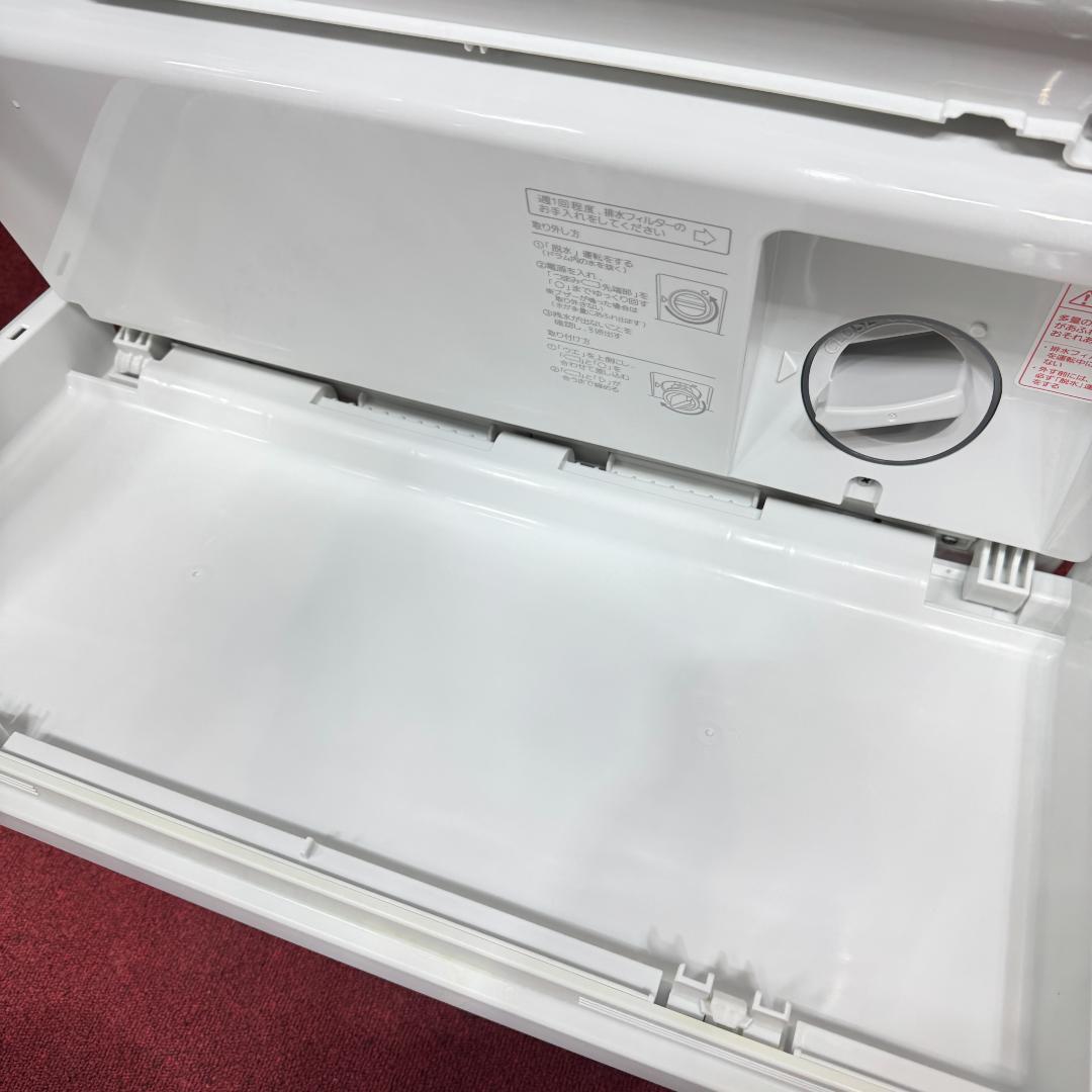 東京23区送料無料 美品パナソニックキューブルドラム洗濯乾燥機型　洗浄/除菌済み