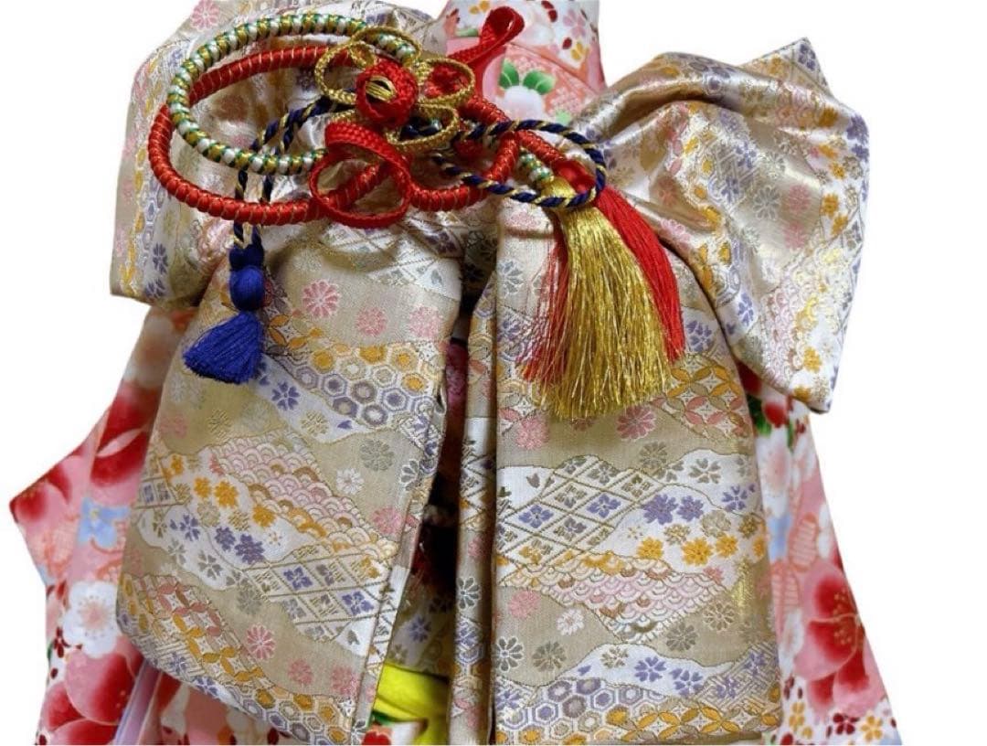 七五三　髪飾り　着物7歳　フルセット　パステル　かわいい