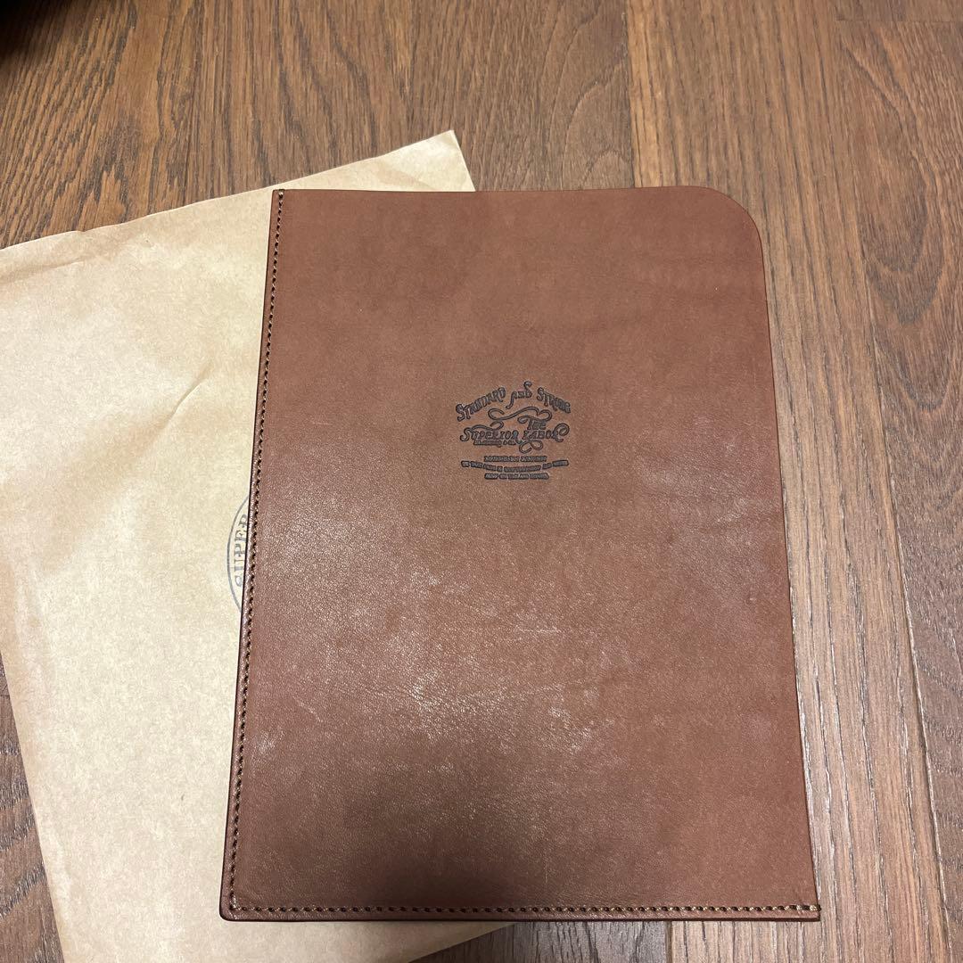 TSL 新品未使用　シュペリオールレイバー　レザーフォルダー　a5 本革　レア