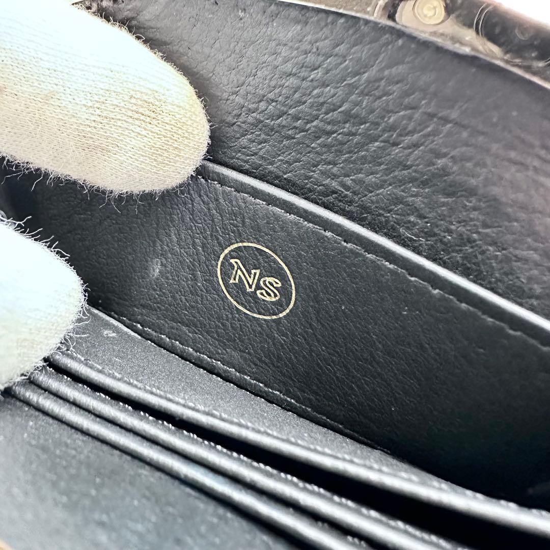 PORTER B印 YOSHIDA 別注がま口ウォレット 鉄粉染 ブラウン