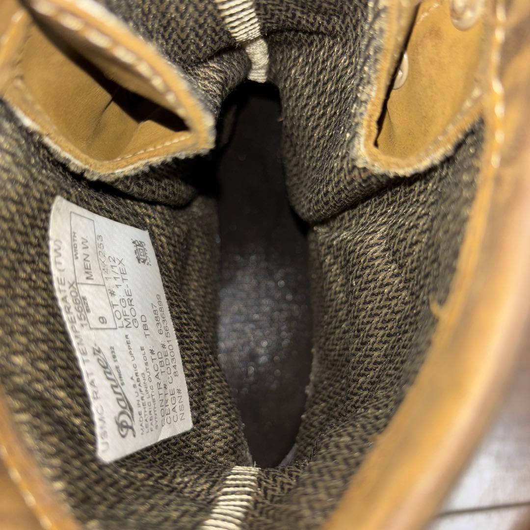 米軍　実物　DANNER GORE−TEX US 9W 27cm （52）
