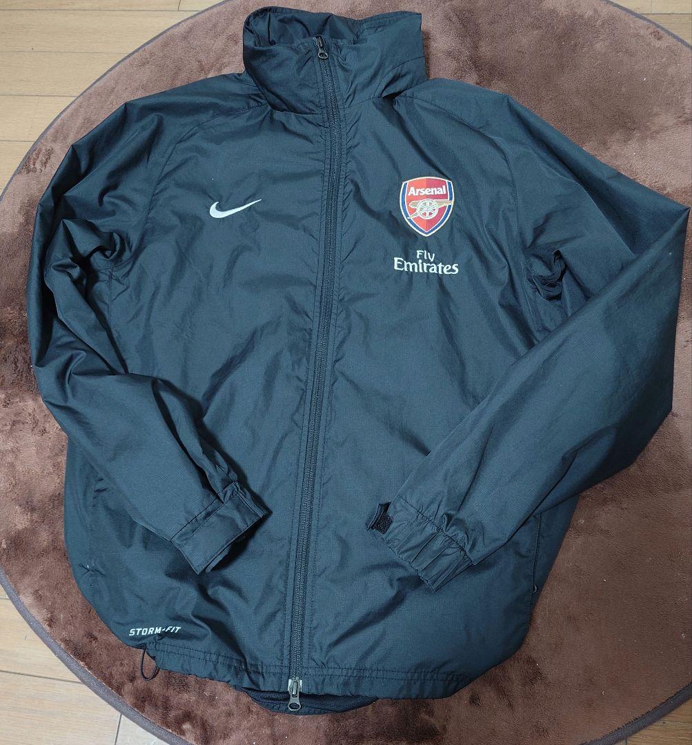 NIKE arsenal ナイロントラックJK M 刺繍ロゴ