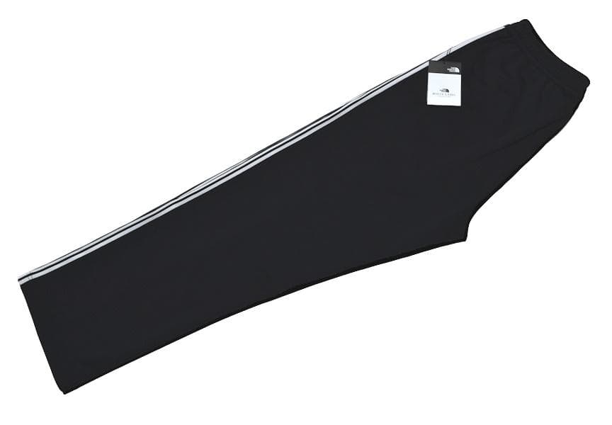 【新品】希少2XL 韓国限定 ノースフェイス ホワイトレーベル 黒ジャージ 上下