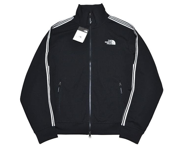 【新品】希少2XL 韓国限定 ノースフェイス ホワイトレーベル 黒ジャージ 上下