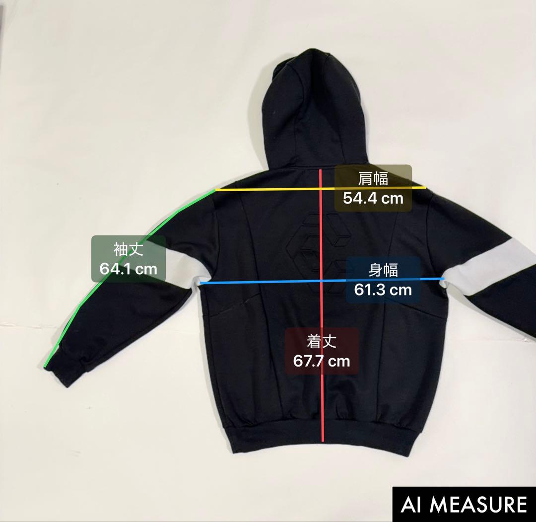 CRONOS クロノス パーカー スウェット トレーニング ブラック M