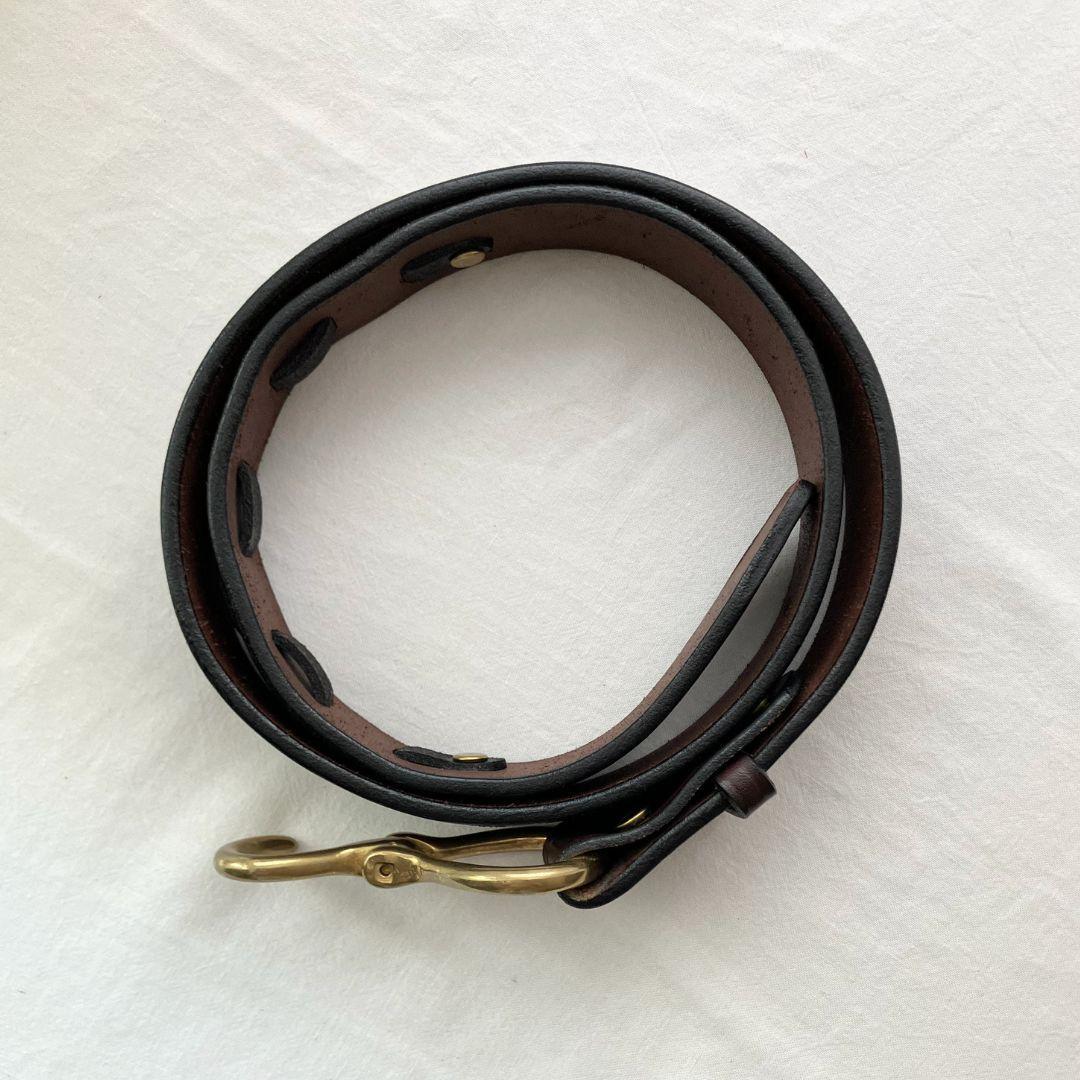 TORY LEATHER 2260 フック型バックルブライドルレザーベルト