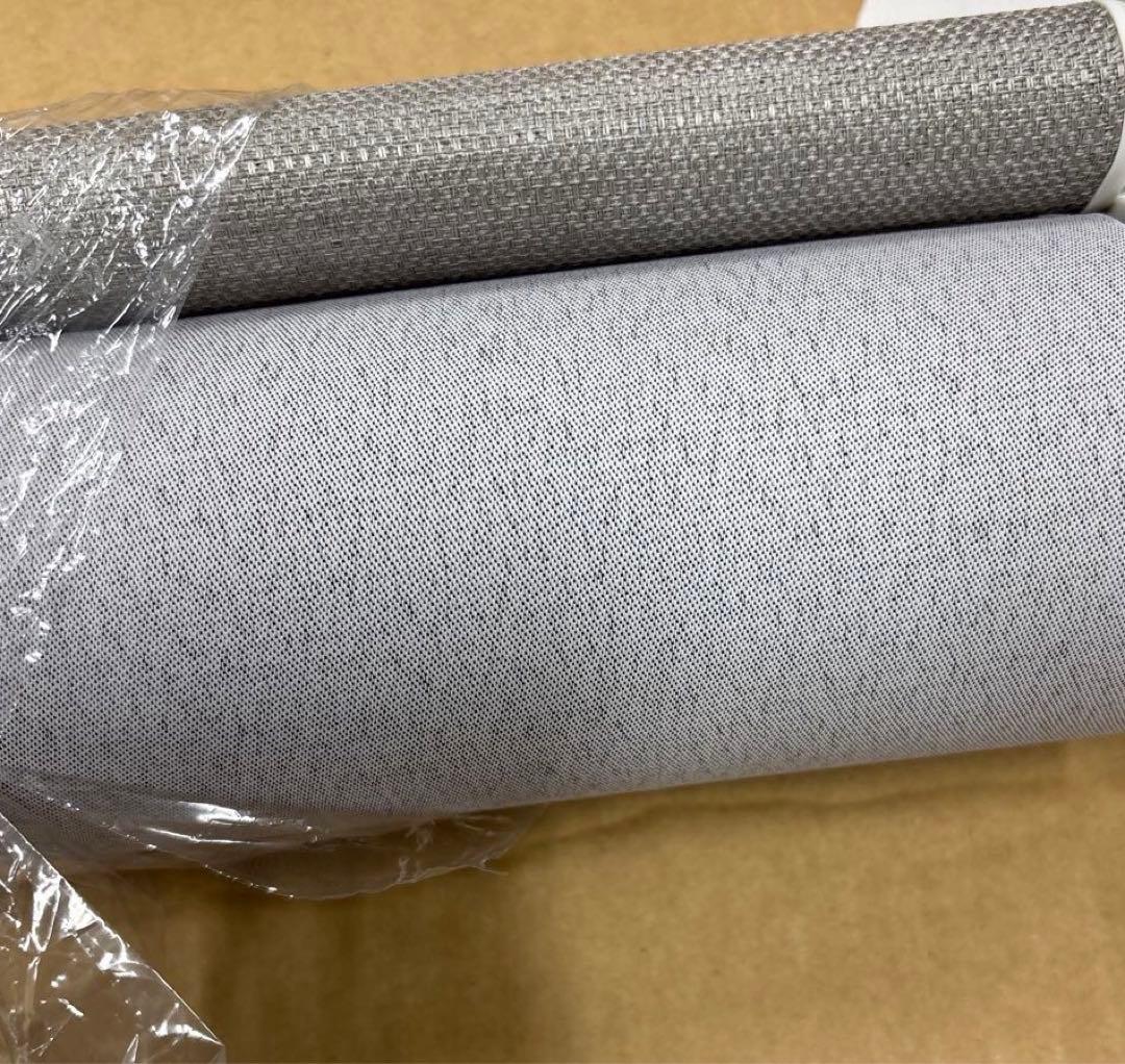 【未開封】ニチベイ　ロールスクリーン　遮光　大きめ　グレー　192x260㎝