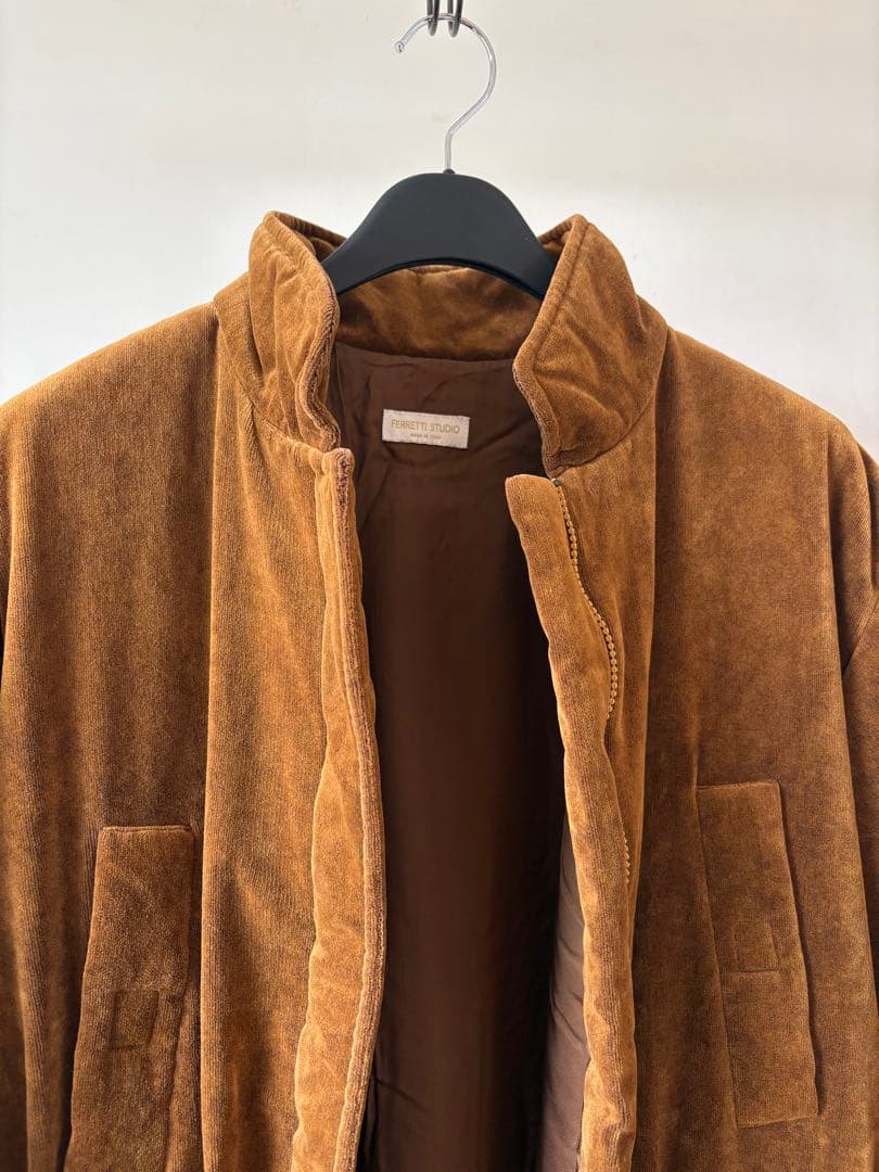 FERRETTI STUDIO フェレッティ ロング　コート　マキシ丈　ブラウン