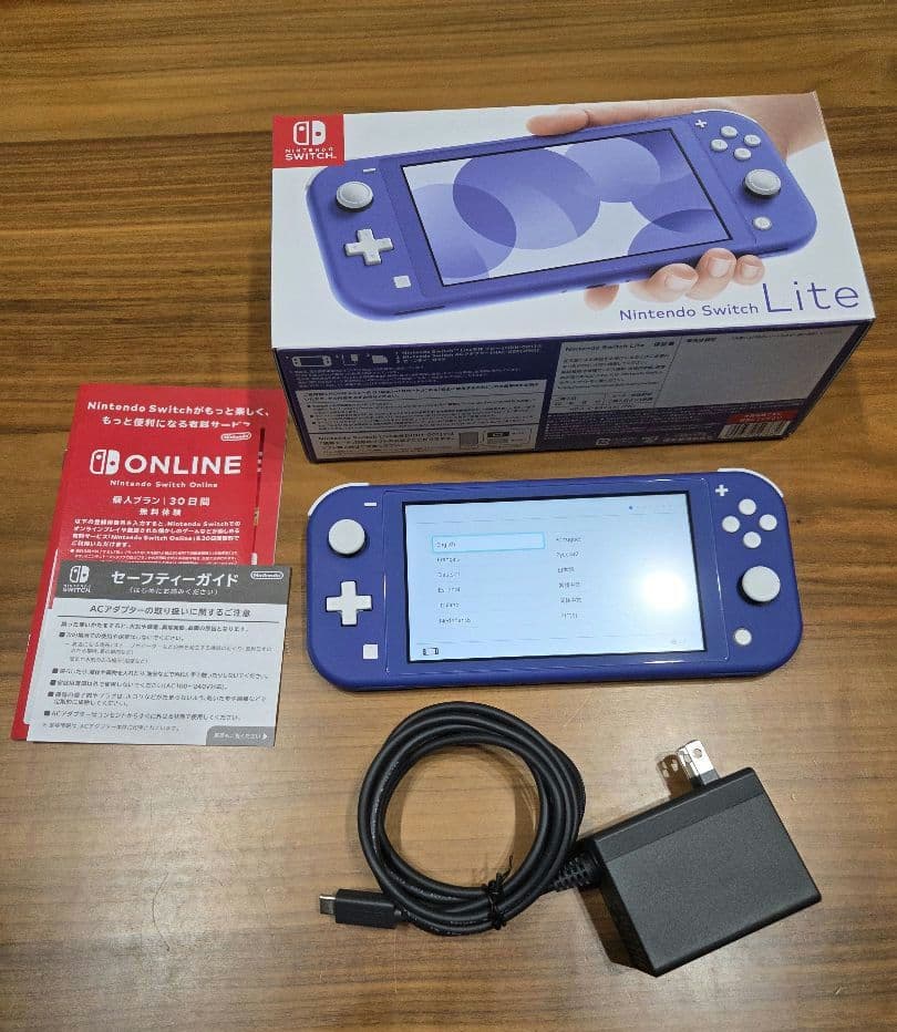 Switch Nintendo Lite ブルー 本体 スイッチ ライト