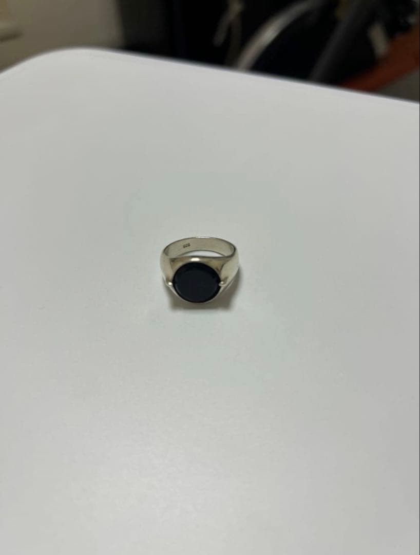 アクセサリー heres KREIS ONYX RING