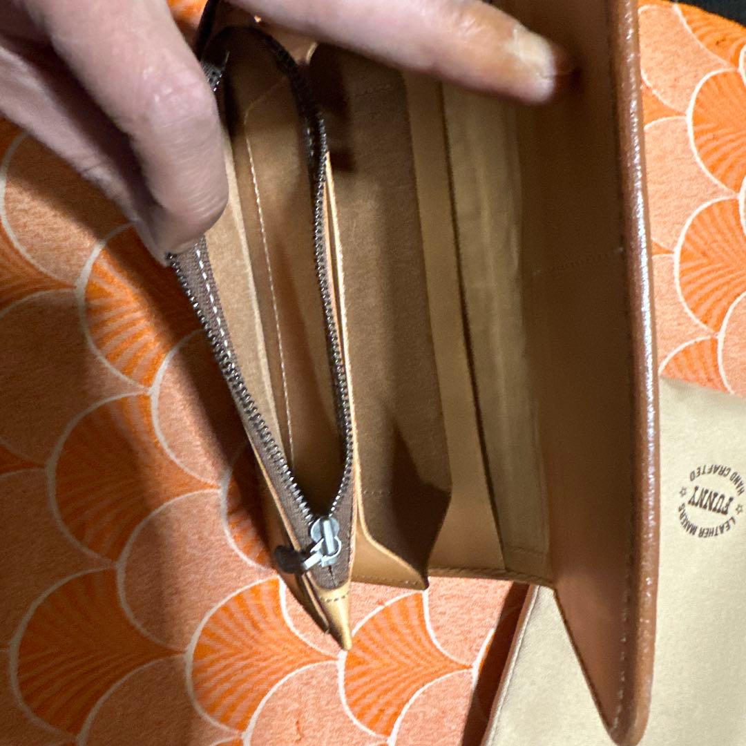 FUNNY カウボーイ　カービング　ウォレット　長財布　特注品　ライダース