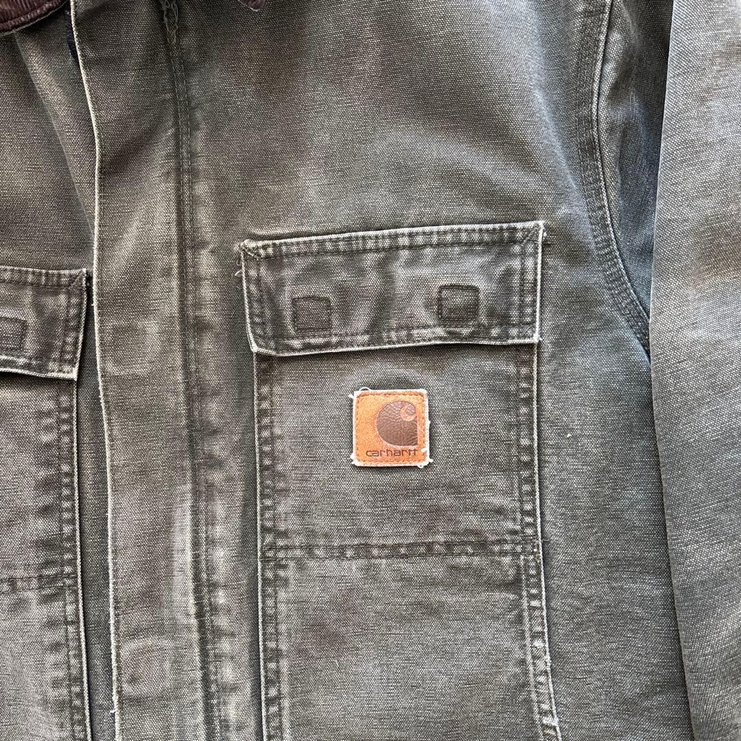 極上 Carhartt カーハート トラディショナルコート MOS モス USA