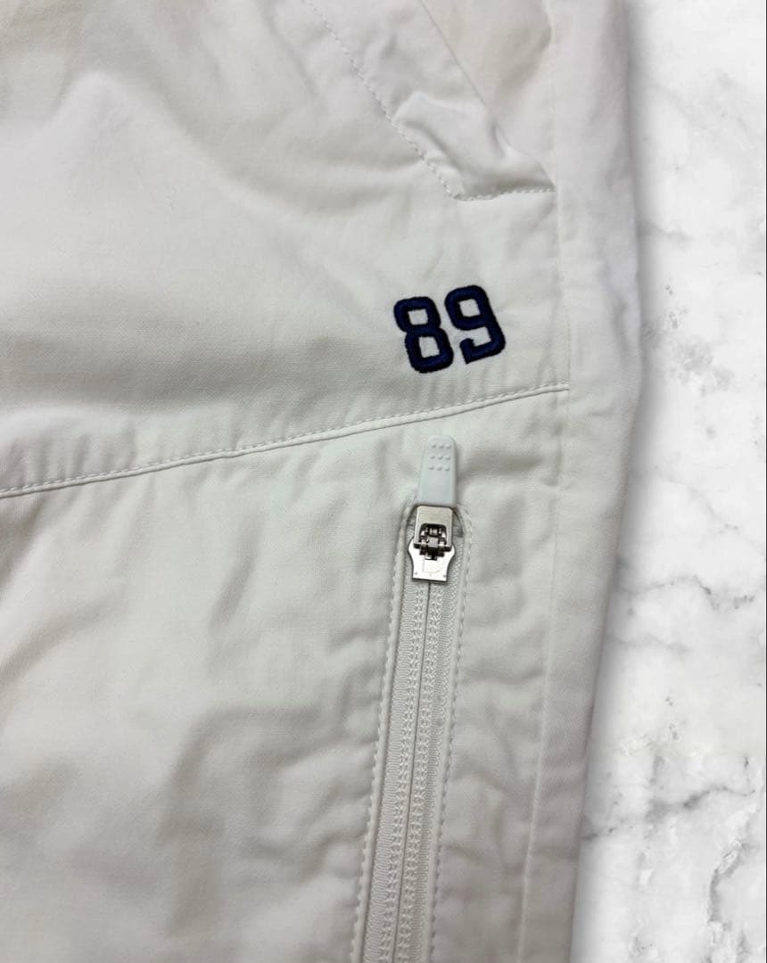 美品✨　PEARLY GATES ホワイト レインウェア パンツ　メンズ XL