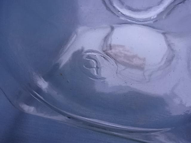 和ガラス　扇雀飴　地球瓶　ガラス瓶　飴瓶　駄菓子屋　菓子瓶　戦前　昭和レトロ