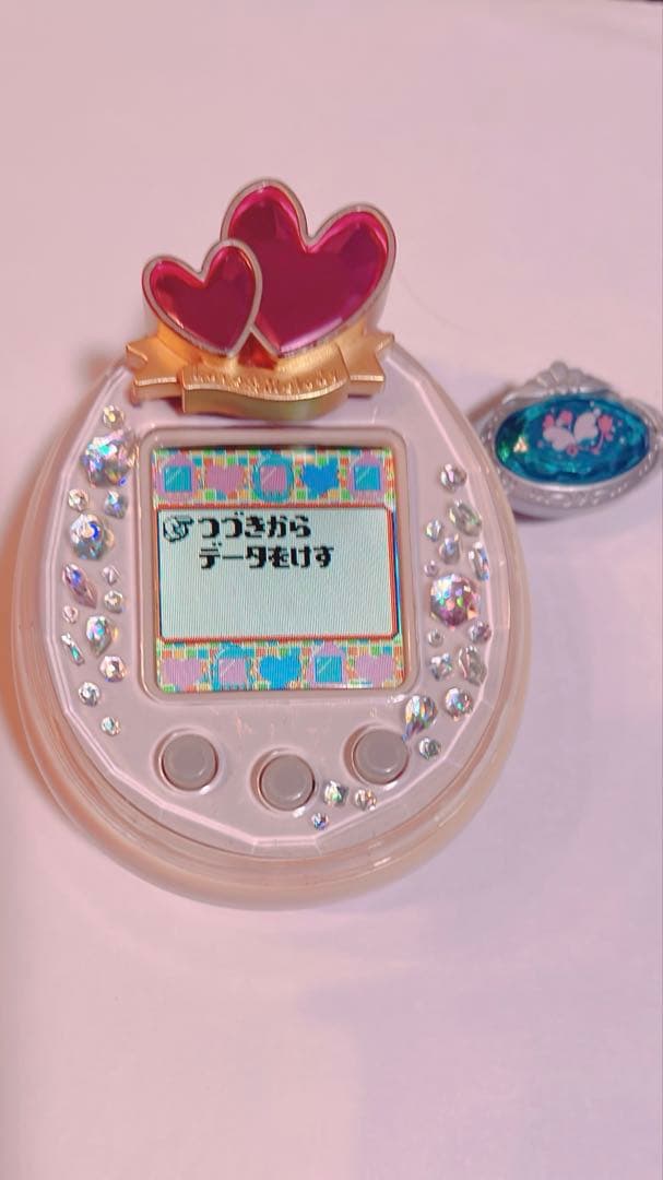 たまごっちピース　バンダイたまデコピアス LOVE&melodyパーツ　おまけ有