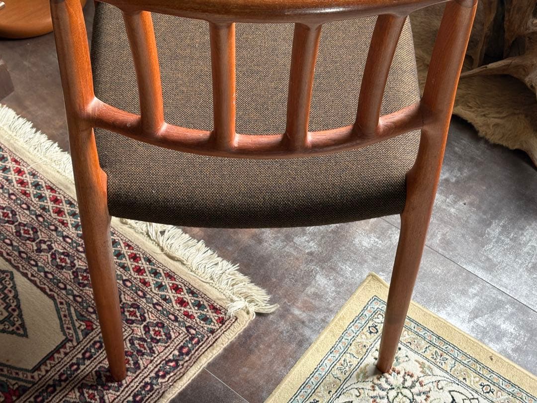 ②J.L. Møllers JLモラー　北欧ヴィンテージチェア　チーク材　NZ