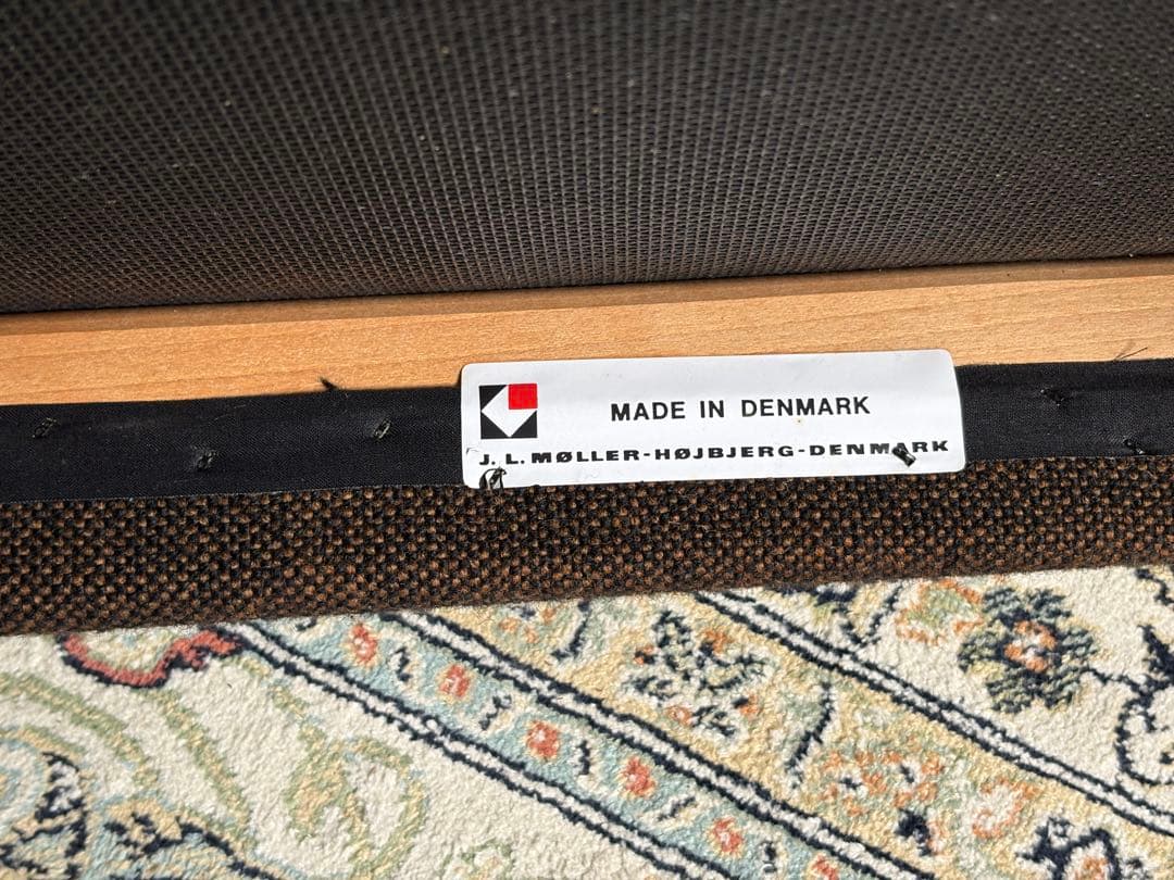 ②J.L. Møllers JLモラー　北欧ヴィンテージチェア　チーク材　NZ