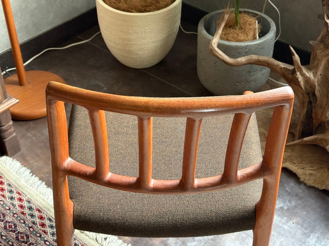 ②J.L. Møllers JLモラー　北欧ヴィンテージチェア　チーク材　NZ