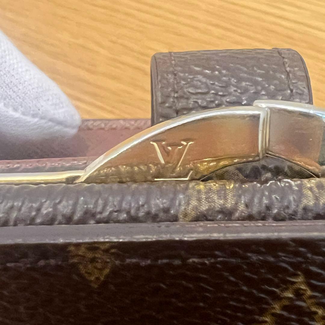 ◆Louis Vuitton ルイヴィトン 二つ折り財布 モノグラム ネーム入◆