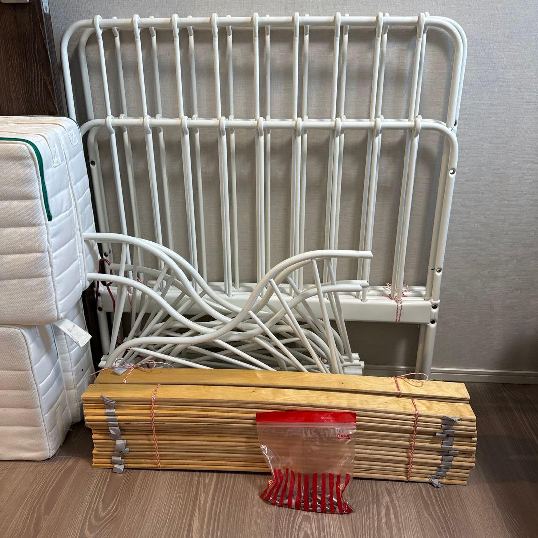 IKEA　イケア　ミンネン　ベッド　セット