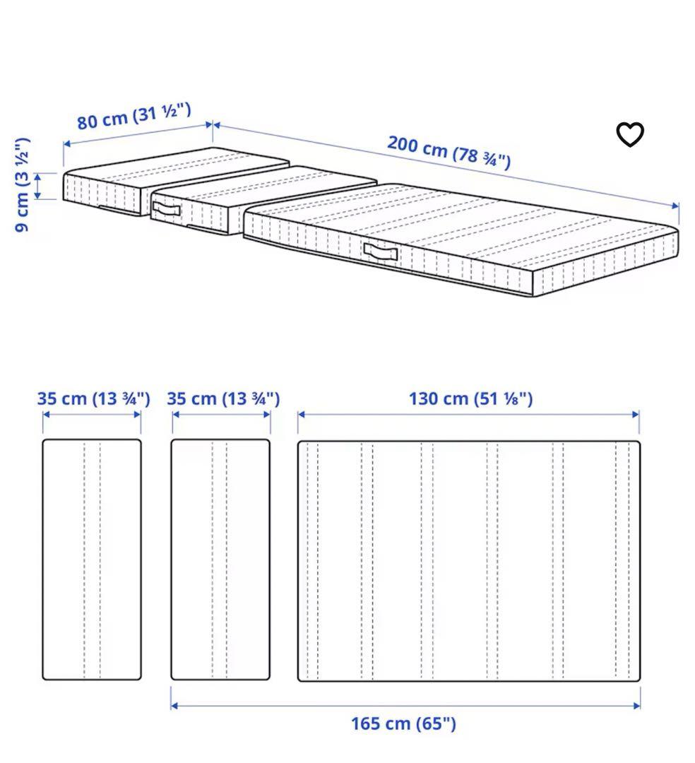 IKEA　イケア　ミンネン　ベッド　セット
