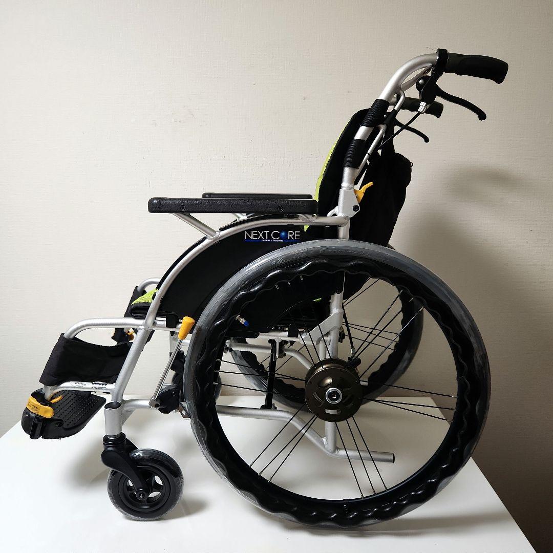 松永製作所　自走用　ワイド型　軽量　車椅子　ネクストコア　NEXT-11B