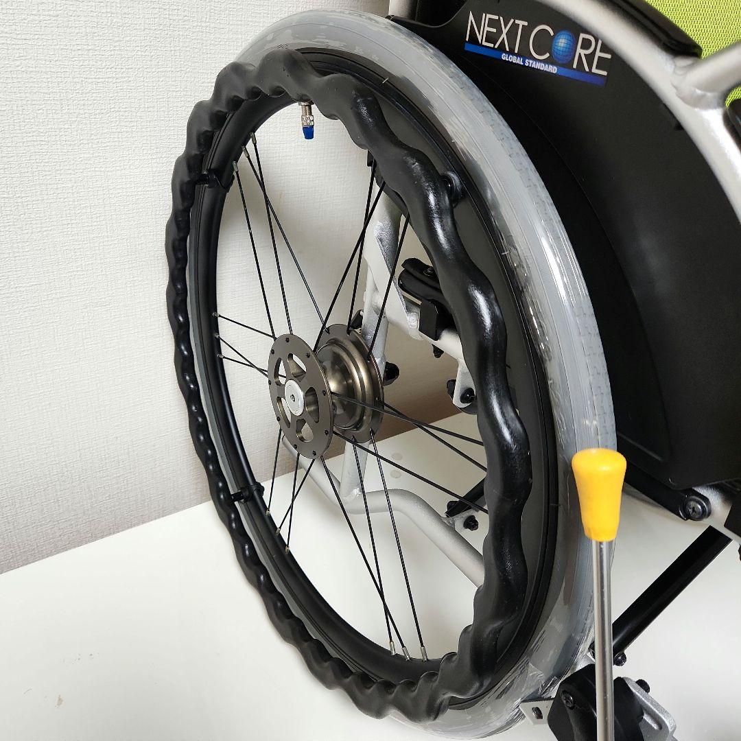 松永製作所　自走用　ワイド型　軽量　車椅子　ネクストコア　NEXT-11B