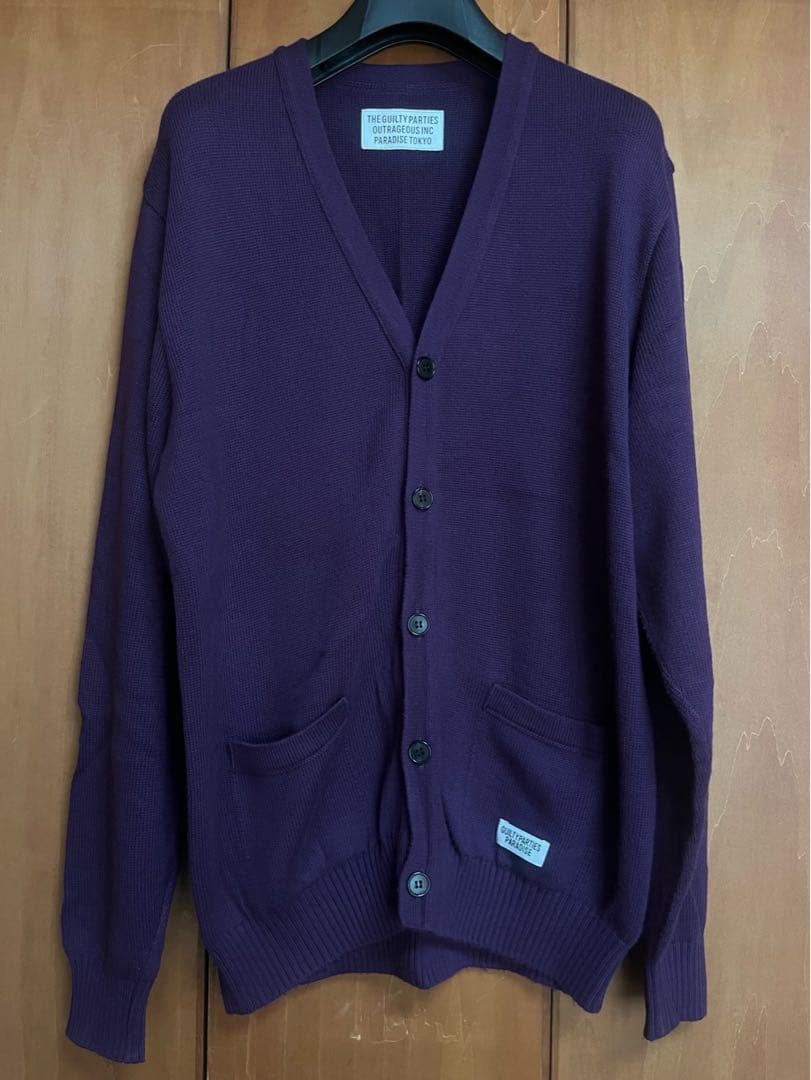s*v様 WACKOMARIA パープルカーディガン