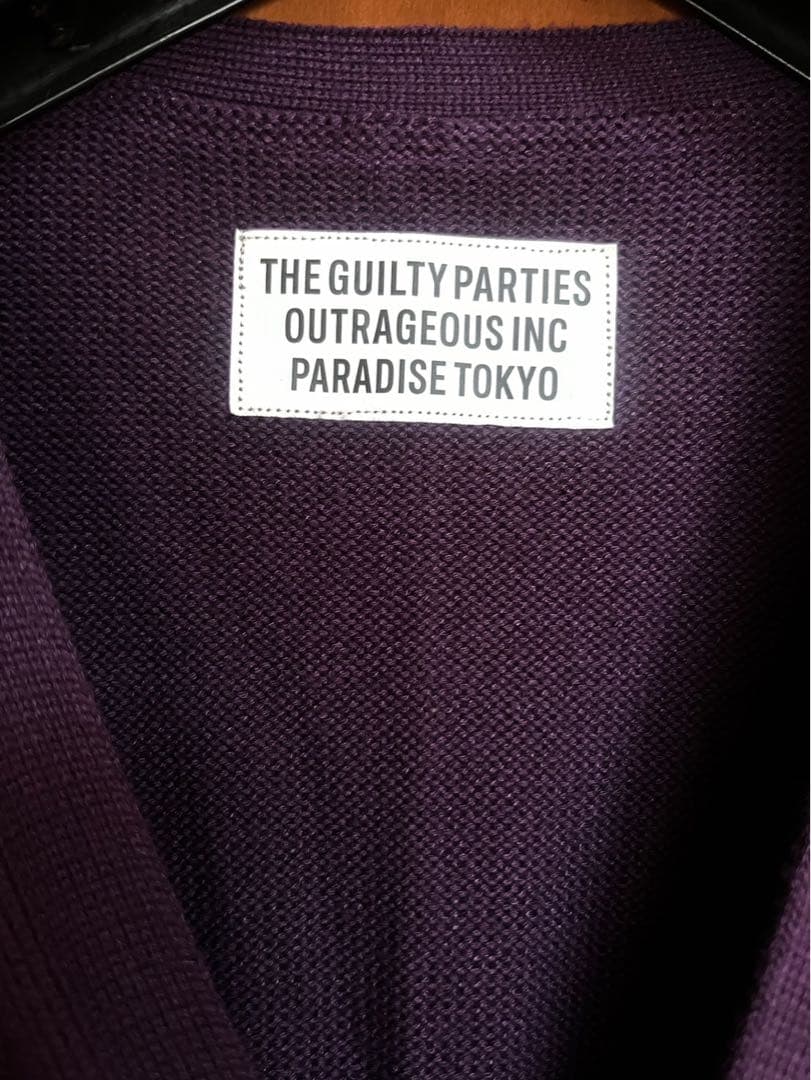 s*v様 WACKOMARIA パープルカーディガン