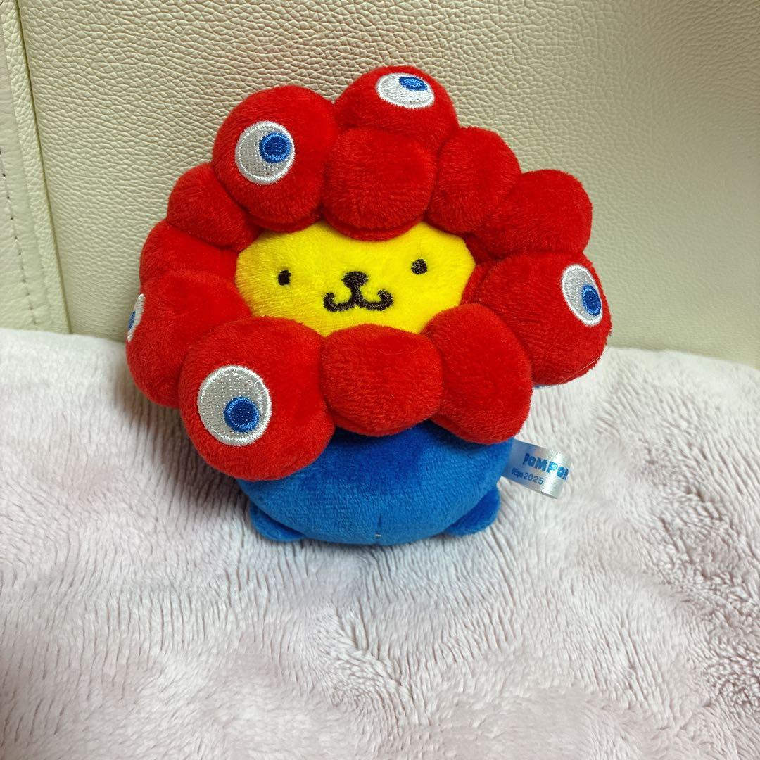 ス*ン様 万博　ミャクミャク　ポムポムプリン　カラビナ　マスコット　なりきり