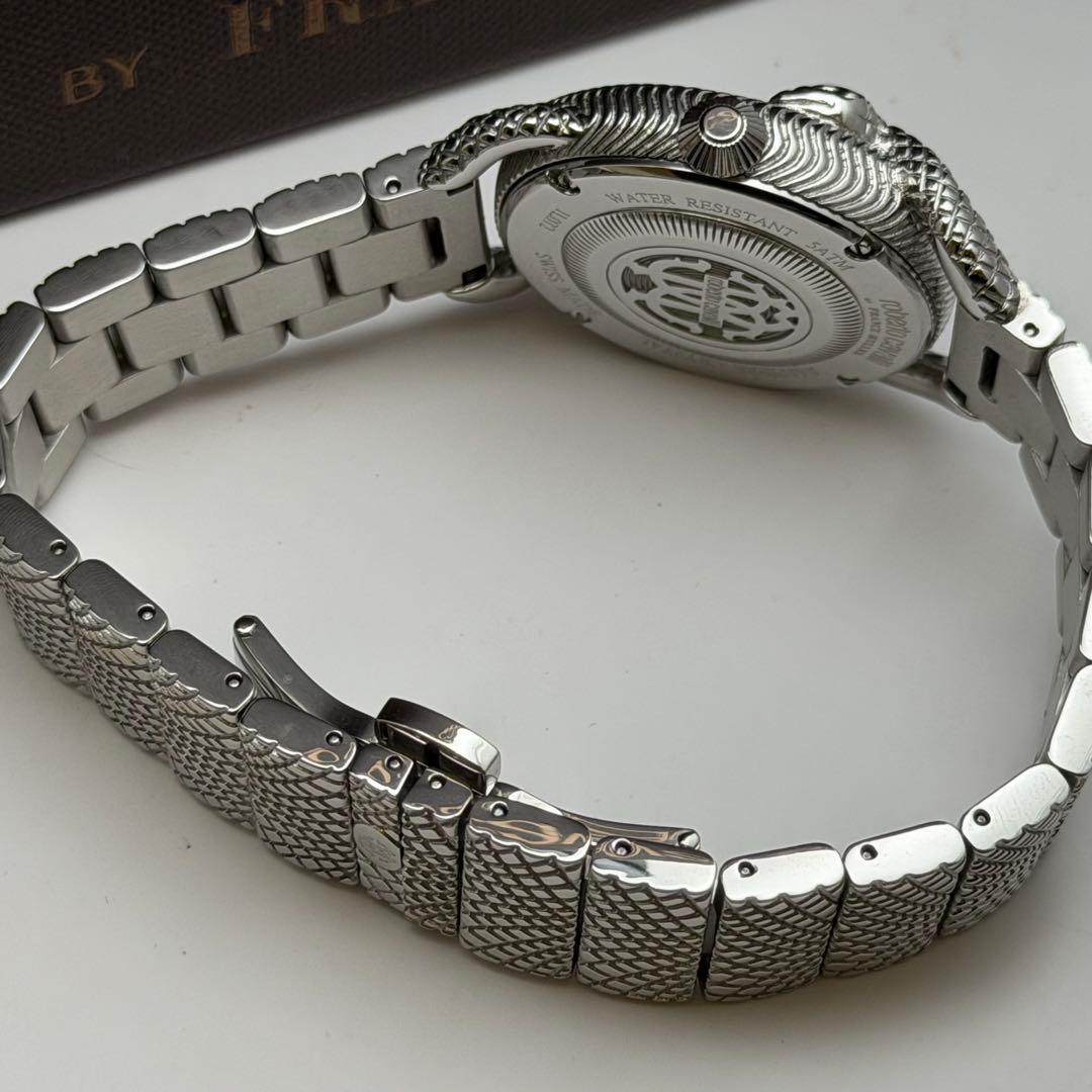 【極美品】ロベルトカヴァリ　1L072 シェル　レディース　クォーツ　箱説保