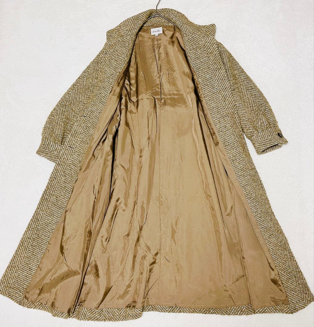 美品☆Steven Alan ヘリンボーン　ジャガード ロングコート　6.3万