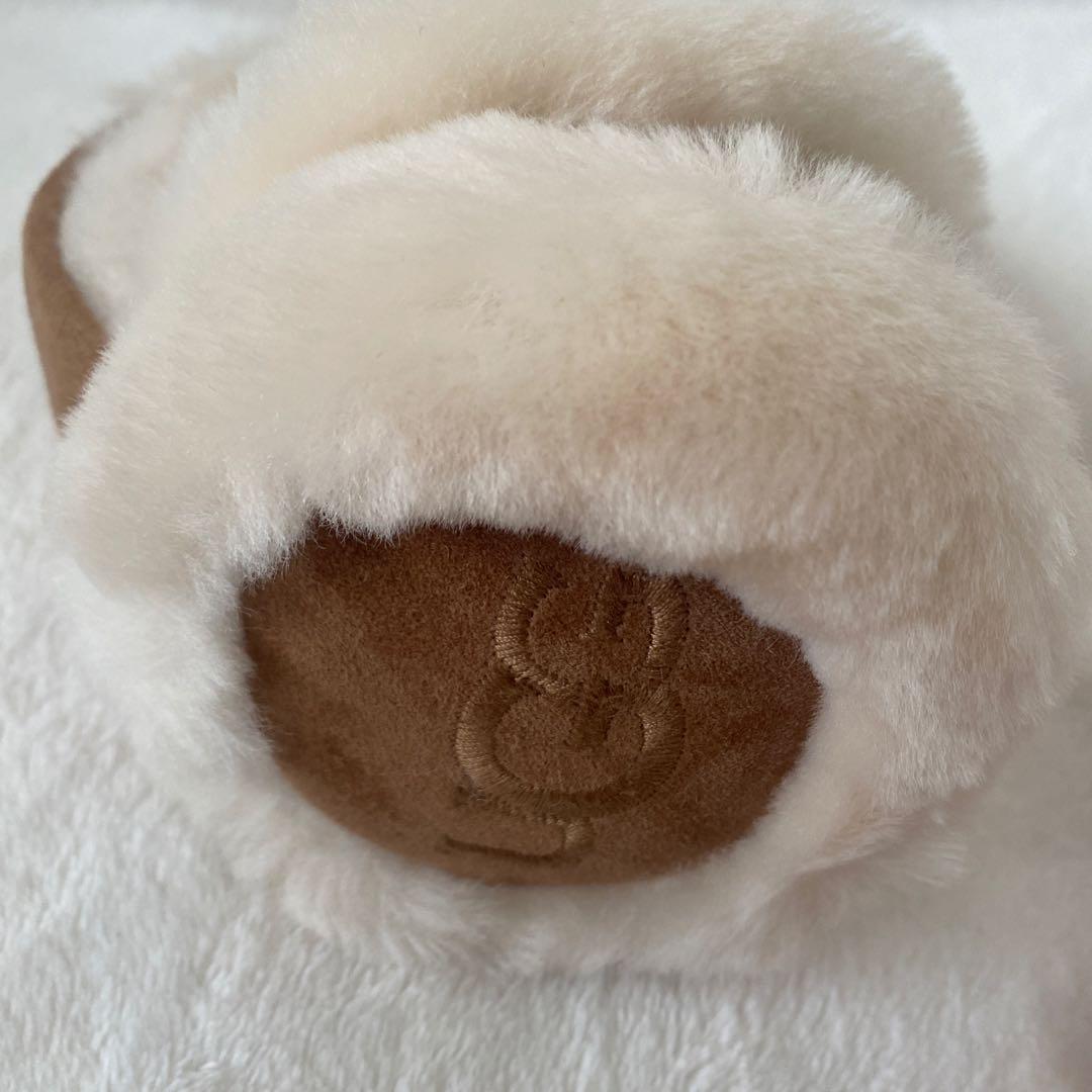 ★UGGイヤーマフラー/キャメル/耳当て★