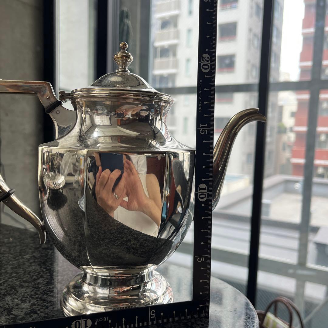 純銀　ティーポット