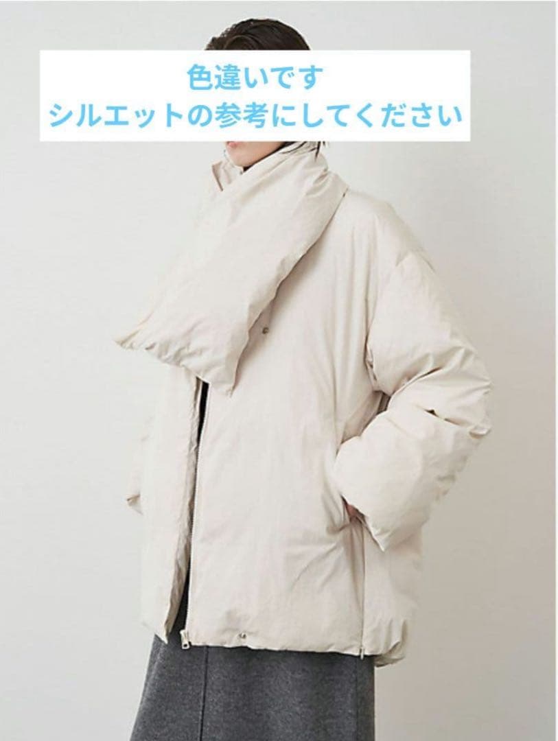 エレンディーク　ELENDEEK オーバーサイズ ダウンジャケット ブラック